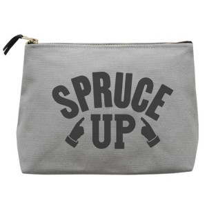 Spruce up wash bag, $39.95, from Everything Begins.