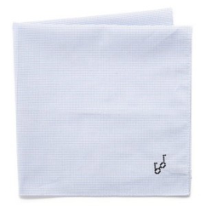 Embroidered glasses handkerchief, $52.53, from East Dane.