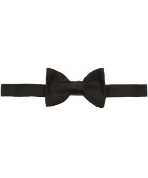 Lanvin black classic silk bow tie, £80, from Liberty.