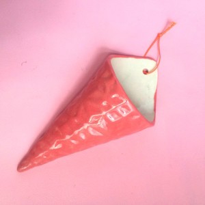 Ice cream wall vase by Takeawei, $55, from Craft.