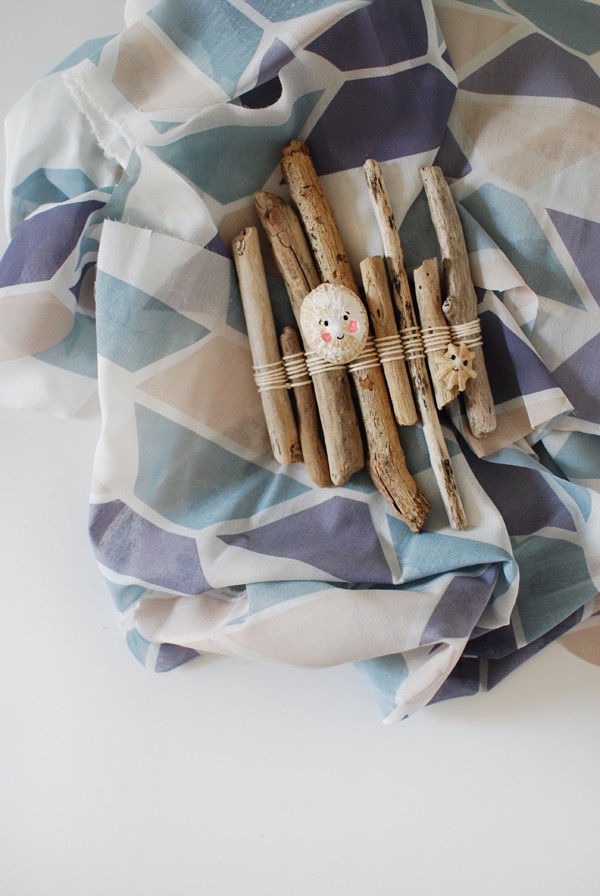 The best craft projects to make with kids, via We-Are-Scout.com: driftwood raft.
