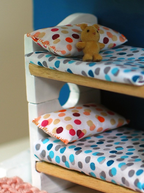 Scandi summer house-style doll house makeover. Photos by Lisa Tilse for We Are Scout. Photo: Lisa Tilse for We Are Scout