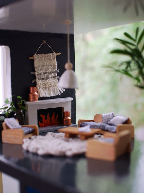 Scandi summer house-style doll house makeover. Photos by Lisa Tilse for We Are Scout. Photo: Lisa Tilse for We Are Scout