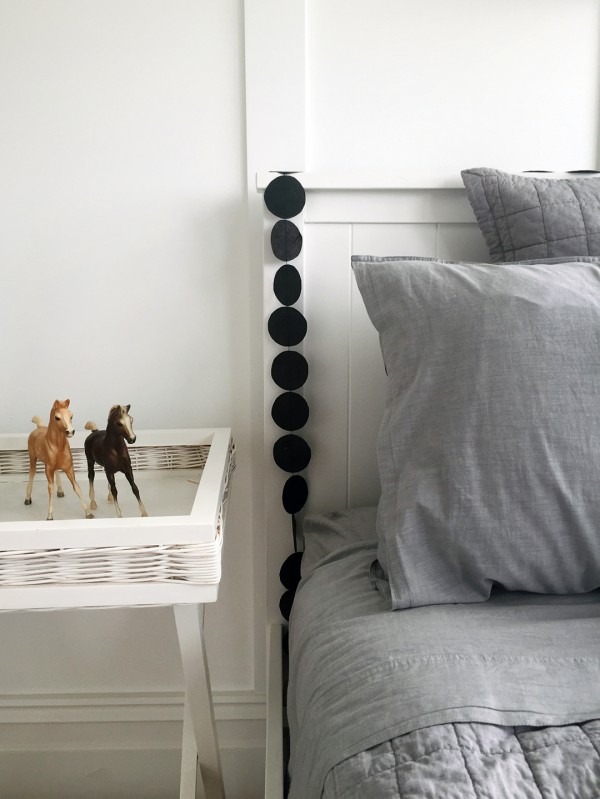Guest bedroom for grandchildren. Photo by Rebecca Lowrey Boyd for We Are Scout.