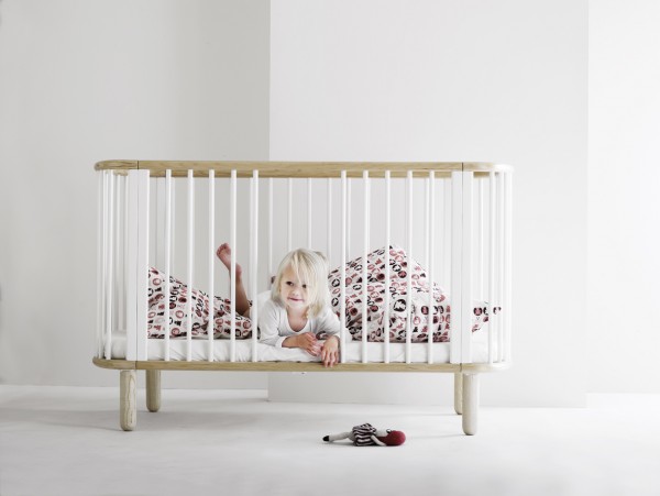 Flexa baby cot by Hans Sandgren Jakobsen. 