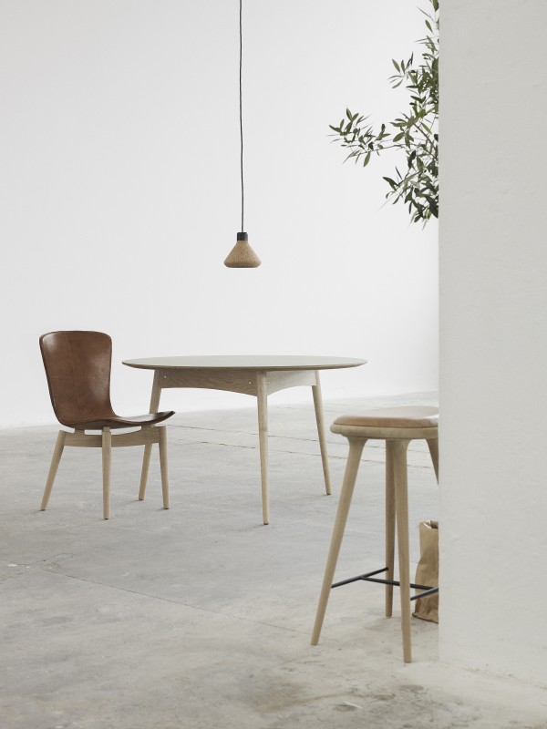 Scandinavian design: Danish brand Mater dining table.