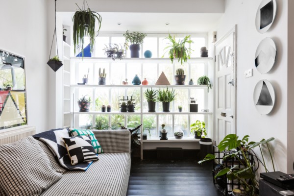 The London apartment of interior designer and co-founder of Darkroom, Rhonda Drakeford.