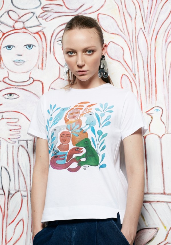 Australian fashion: Mirka Mora X Gorman collaboration, SS16.