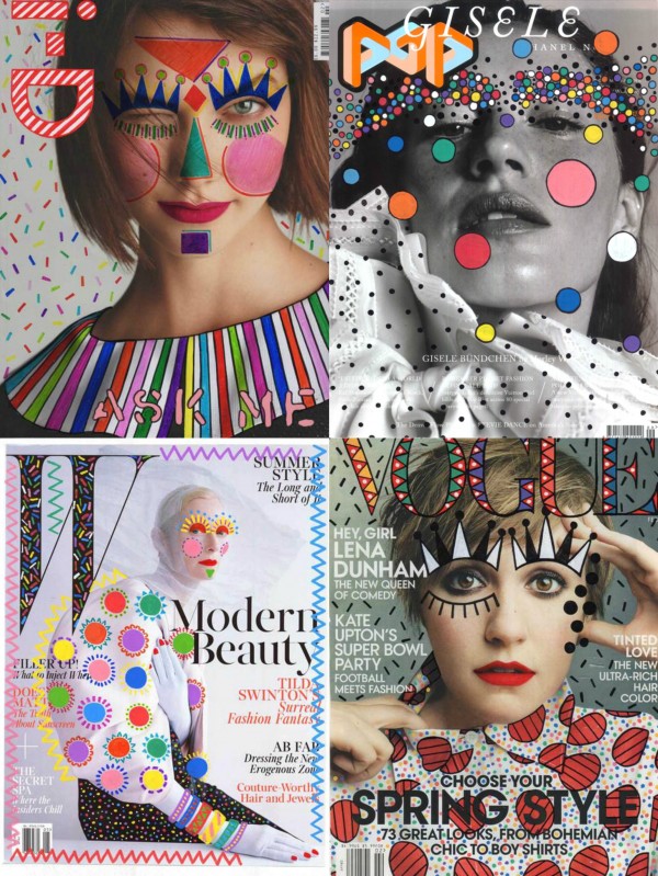 Ana Strumpf magazine covers.