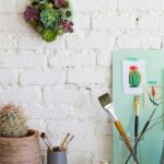 5 GORGEOUS DIYS FOR YOUR HOME DIYs for your home: Succulent planter for the wall by The House that Lars Built.