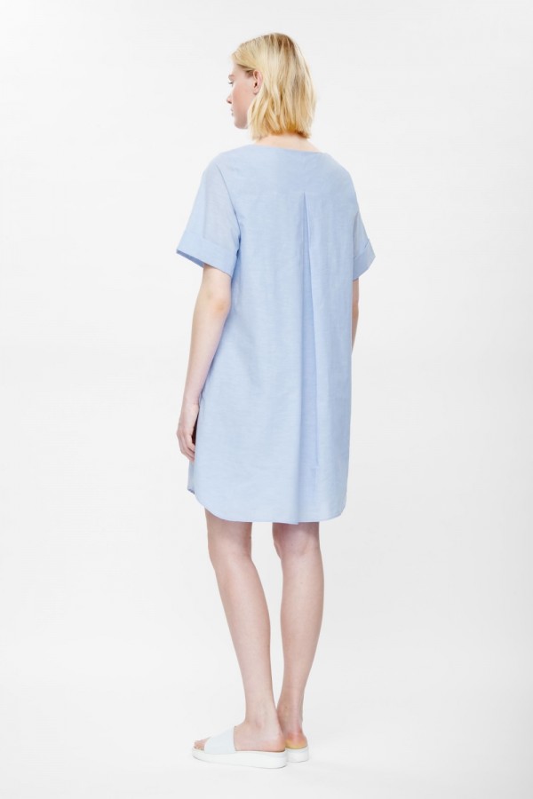 Cotton and linen dress £69 from COS.