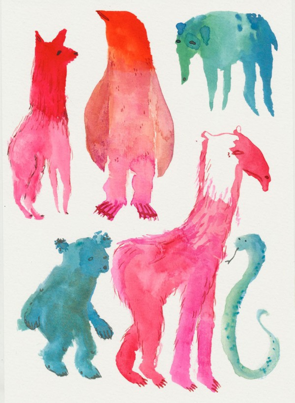 Strange Creatures original, $115 by Emma Kidd/Ben Conservato.