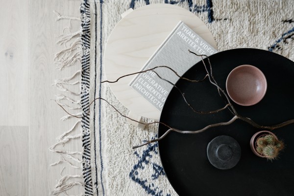 A lesson in monochrome. Gorgeous Swedish apartment, via Fantastic Frank.