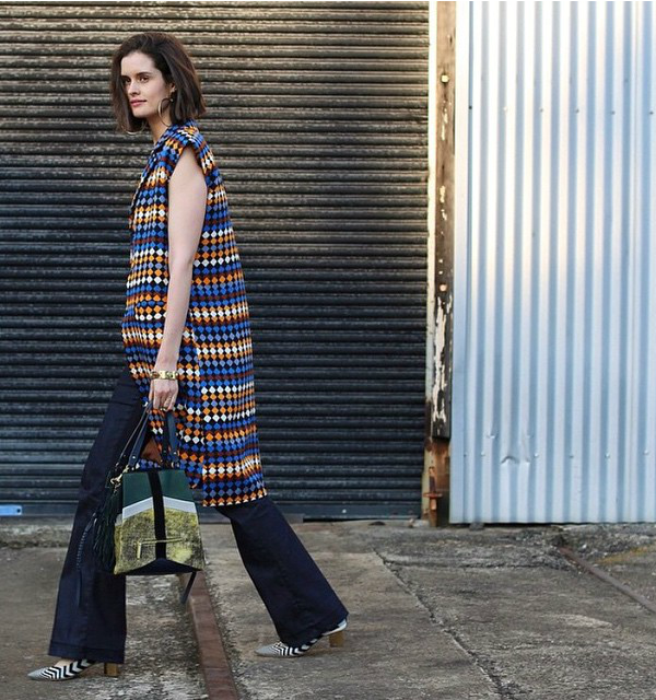 Chloe Hill shot by @leeoliveira/Instagram for @nytimesfashion