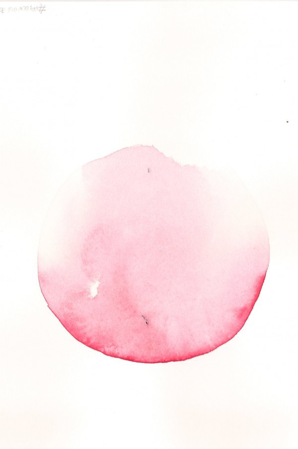 Imperfect Circle 23 watercolor original painting, $99 by Valourine.