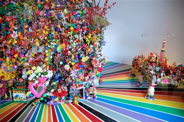 Paul Yore's The Big Rainbow Funhouse Of Cosmic Brutality 2009, Heide Museum Of Modern Art.