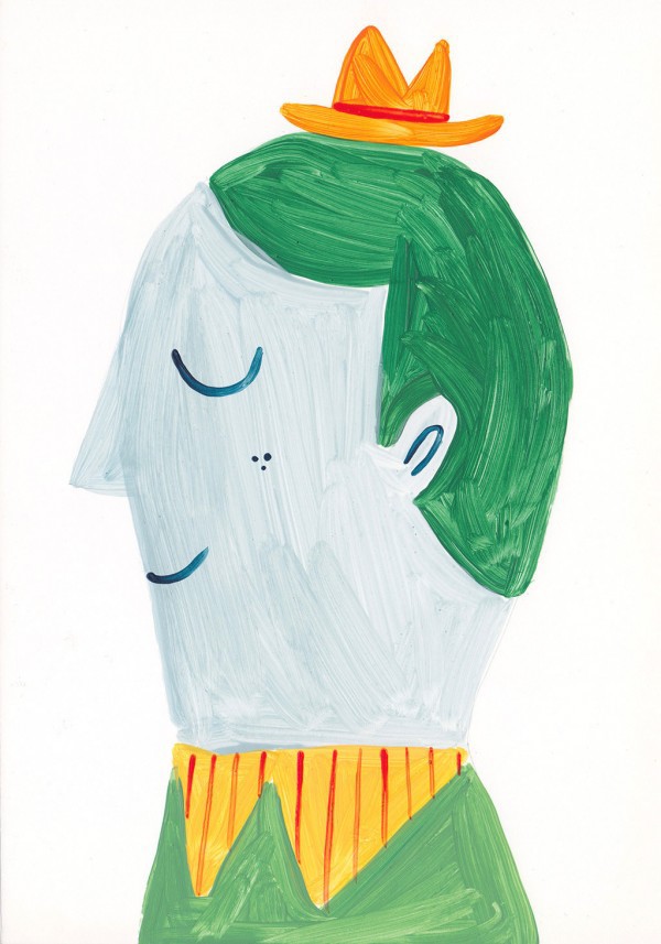 Day 81 original acrylic painting, $30 by Evie Barrow.