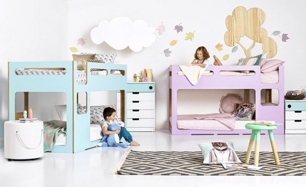 My Place bunk bed from Domayne. 