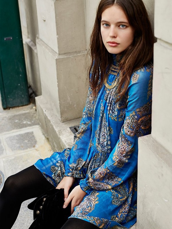 Free People Forget Me Not Moonstruck Mini Dress