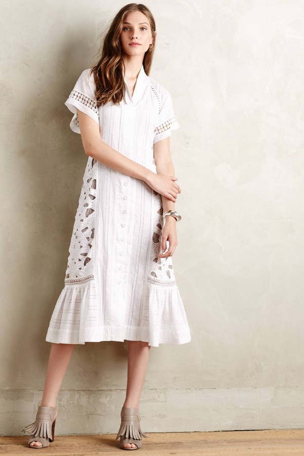 4. Sunlace Shirtdress by Byron Lars Beauty Mark, $568, from Anthropologie.