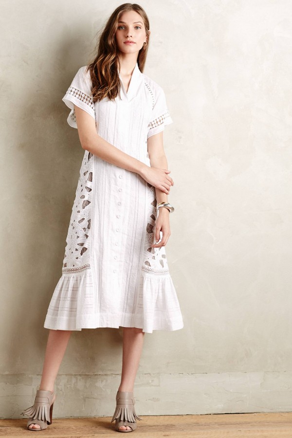 4. Sunlace Shirtdress by Byron Lars Beauty Mark, 8, from Anthropologie. 