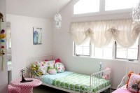 Ask an Expert: How to decorate a shared kids' room Shared girls' bedroom via Apartment Therapy.