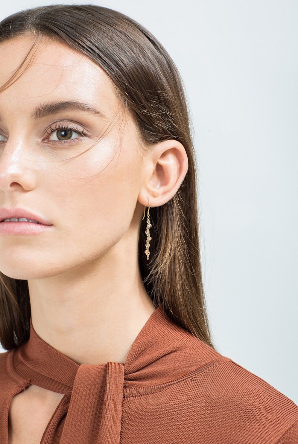 Country Road drop earrings: get the Nina Proudman look. 