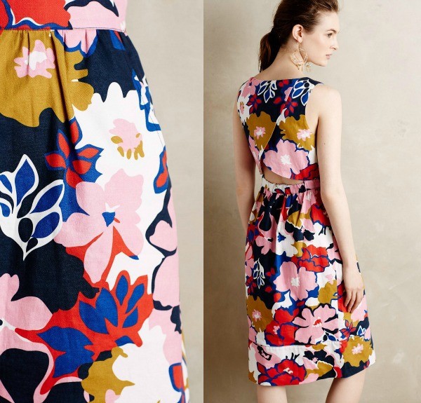 WHIT Two dress from Anthropologie, via We-Are-Scout.com.