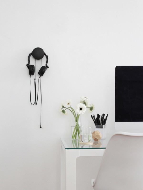 10 creative ways to use The Dots Wall Hooks in your Home, via We-Are-Scout.com.