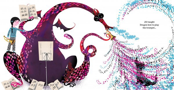 Jill and the Dragon by Lesley Barnes.