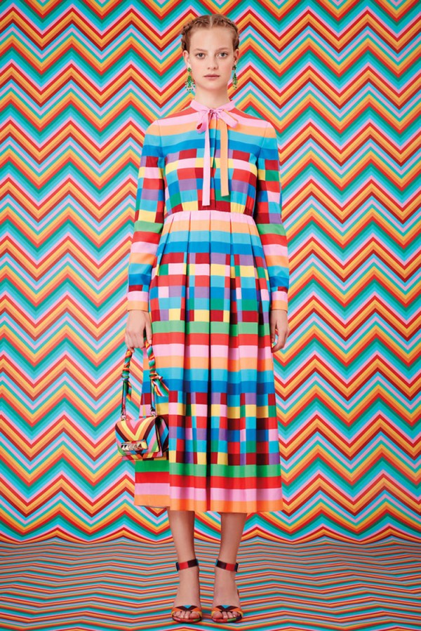 Valentino Resort 2015: Kaleidoscope of color, inspiration for Etsy #CraftParty 2015, via We Are Scout.
