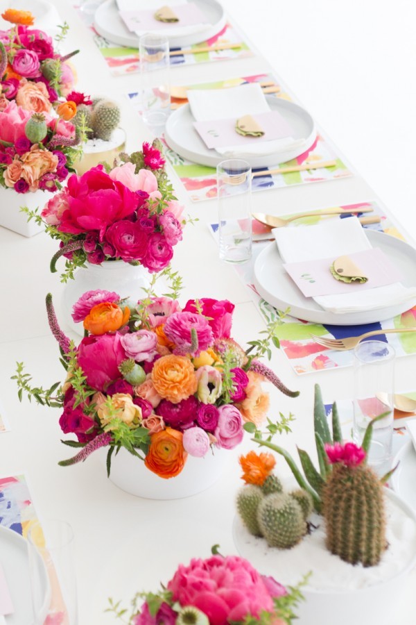 A Cactus-inspired brunch by Studio DIY.