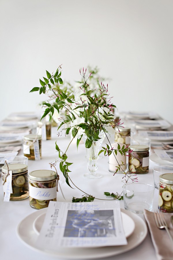 Flowers by Ariel Dearie, via Sunday Suppers.
