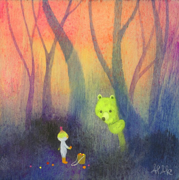 New work by APAK at Outre: Bear Offering, via We-Are-Scout.com.