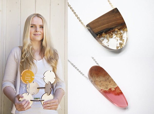 Britta Boeckmann of boldb.etsy.com, 2014's winner of Fashion and Accessories.