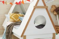 New Tee Pee Kids Trundle Bed from Domayne Domayne Teepee Bed