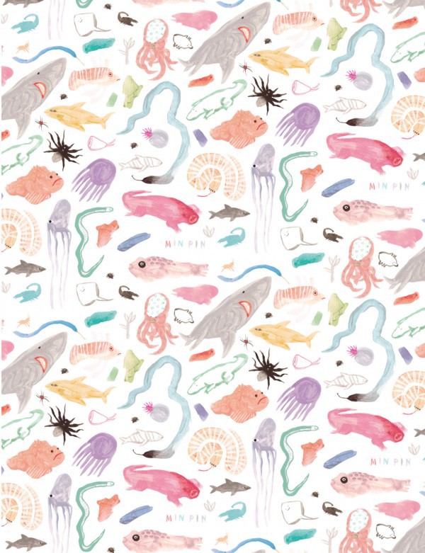 TERROR AUSTRALIS TEATOWEL by MinPinShop.