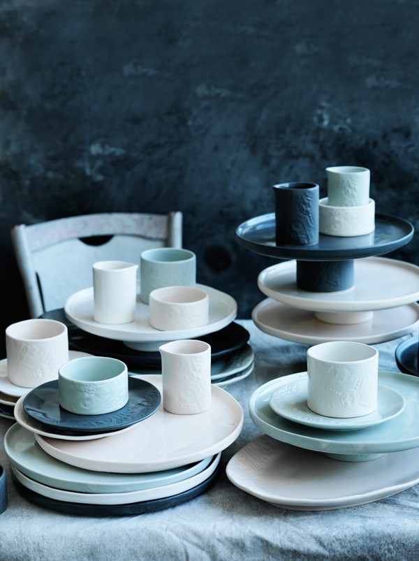 Gourmet Traveller Signature Collection by Robert Gordon Australia, an eight-piece tableware collection available exclusively at selected Domayne stores.