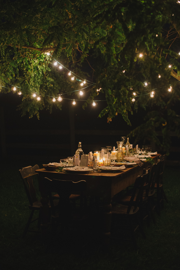 Dining under the stars via A Daily Something.