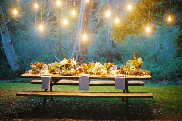 Styling by Flower Wild; Photo by Jose Villa. A magical setting.