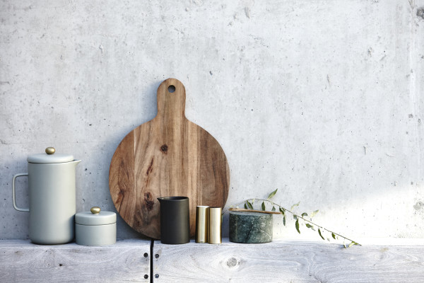 A perfect vignette by Danish brand House Doctor: the kitchen.