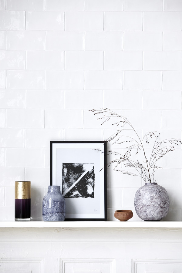 How to style a vignette inspired by Danish brand House Doctor: the mantle. 