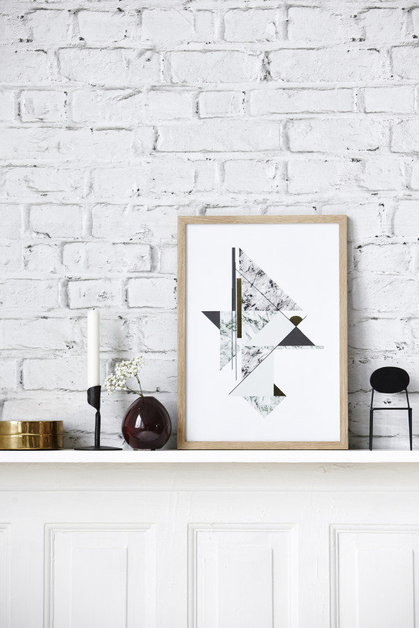 How to style a vignette inspired by Danish brand House Doctor: the shelf.