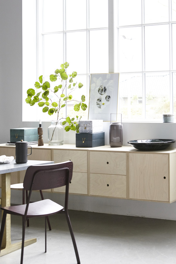 How to style a vignette inspired by by Danish brand House Doctor: the sideboard.