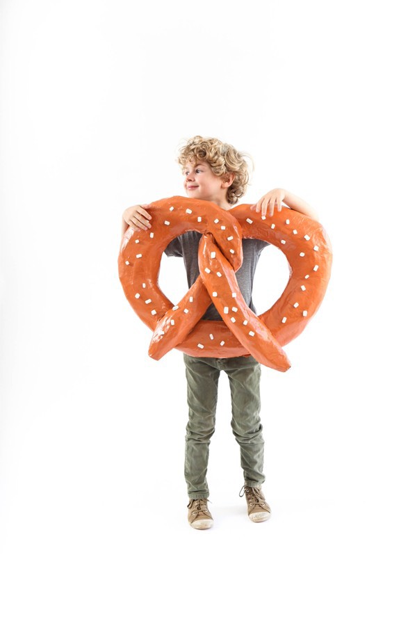DIY Pretzel costume by Oh Happy Day.