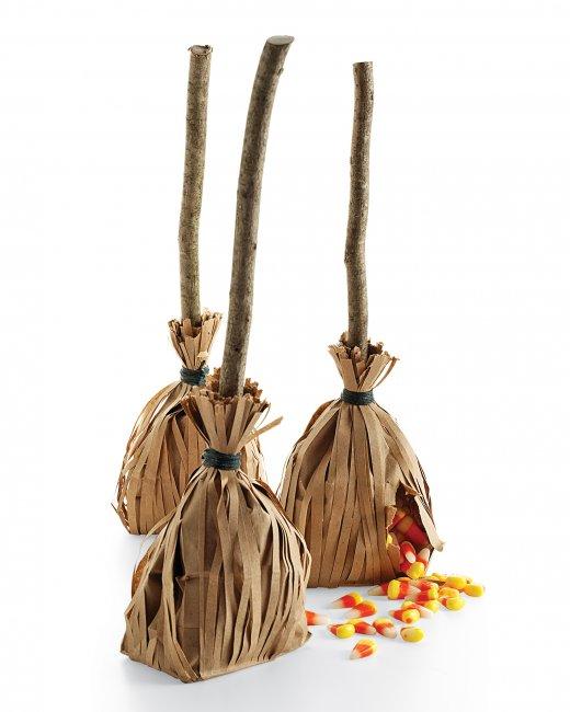 Witches broom favours by Martha Stewart. 