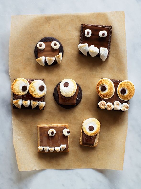 DIY Monster Smores by Say Yes. 