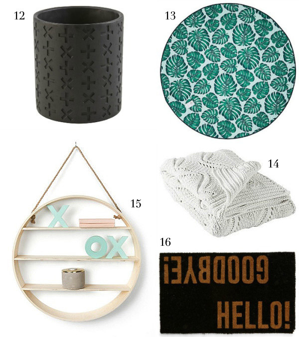 My Edit: 25 New Homewares You Can Actually Afford, via WeeBirdy.com.
