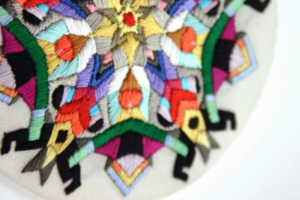 Photo courtesy of Lorena Marañon, Embroidery, Patchwork, and Surface Design.