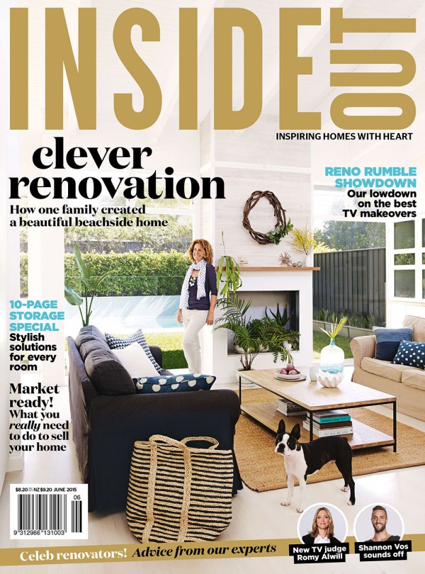 Transforming a terrace house into a light-filled family home, from the June 2015 issue of "Inside Out" magazine. Photographer: Anson Smart; stylist: Maria Dyoniziak, via We-Are-Scout.com.